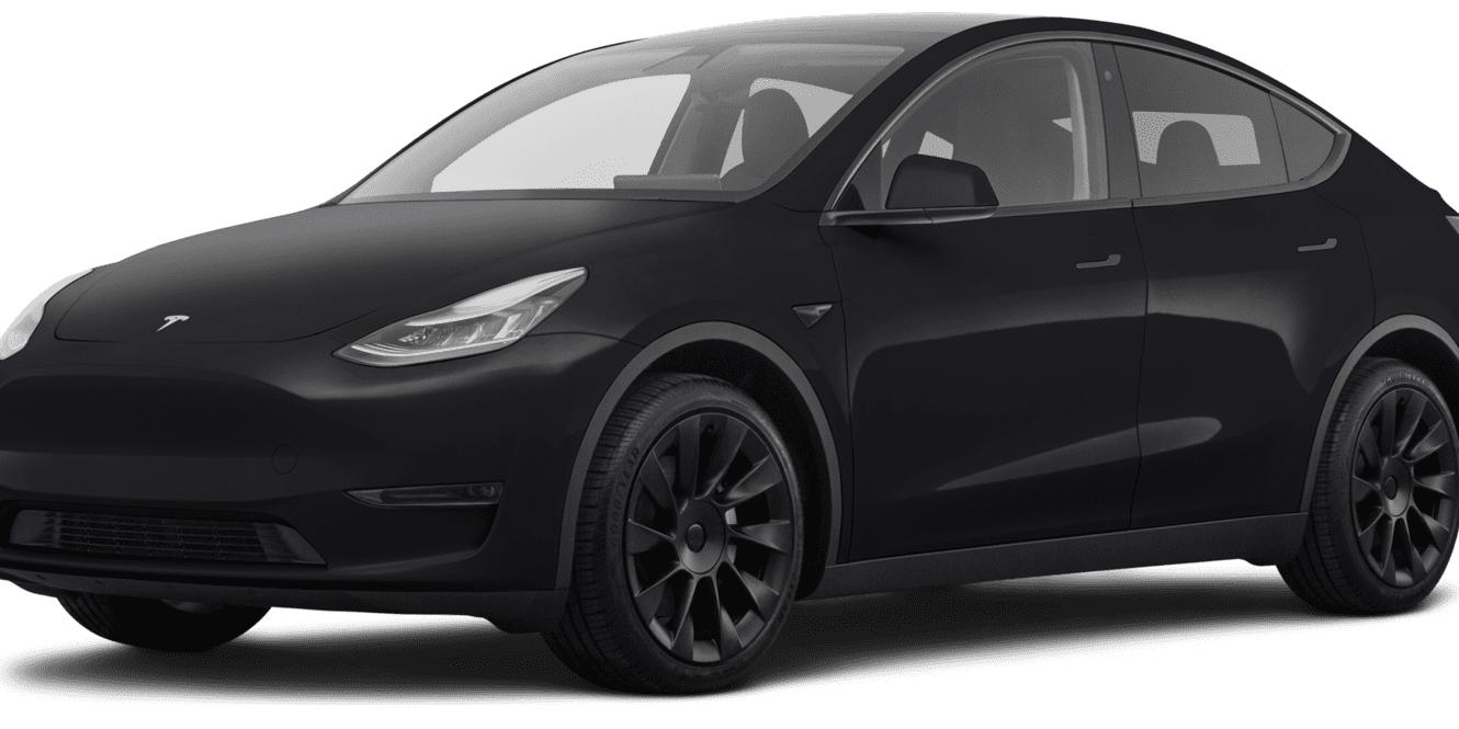 TESLA MODEL Y 2021 5YJYGDEE8MF287475 image